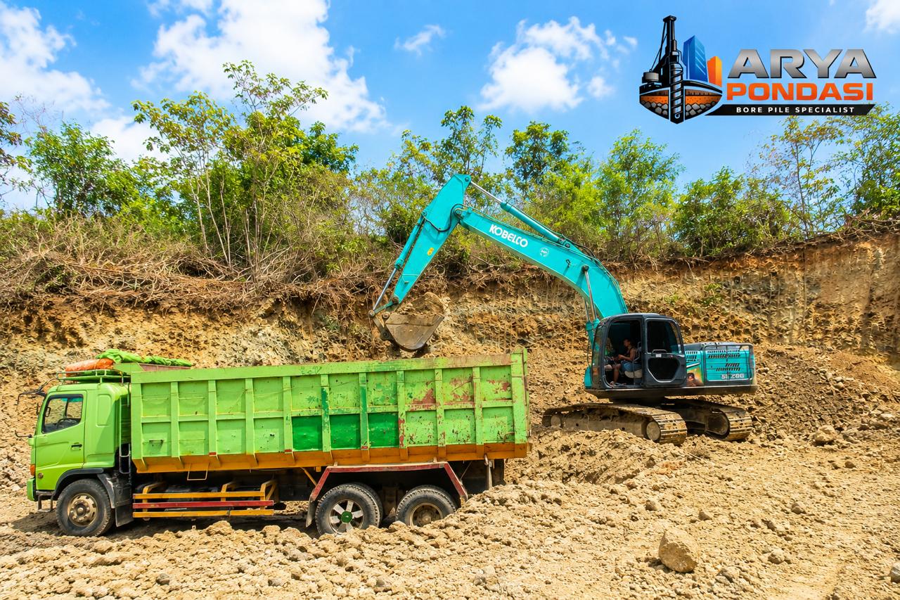 Pekerjaan Galian Tanah di Cilacap Jawa Tengah, Arya Citra Pondasi