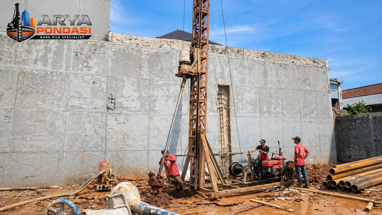 Jasa Borepile Proyek Rumah Tinggal Jakarta
